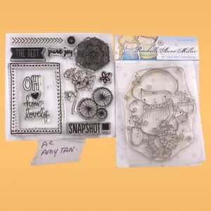 Acrylic Stamps - As Is